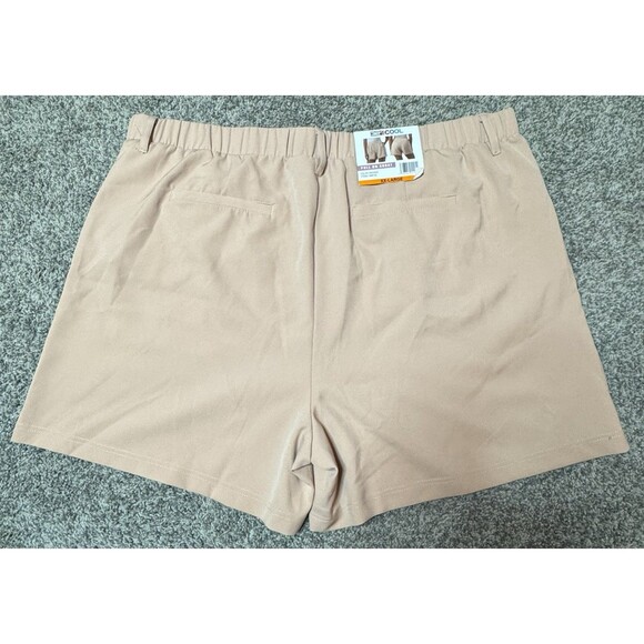 NWT 32 Degrees Cool Women's Pull On Pleated Shorts PLUS SIZE XXL - Picture 5 of 12